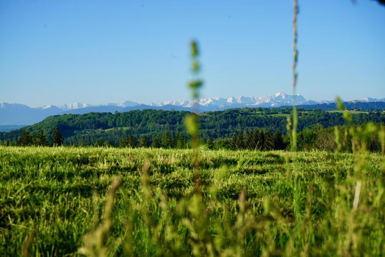 Ferienwohnung Auszeit Im Pfaffenwinkel - Wessobrunn Buitenkant foto