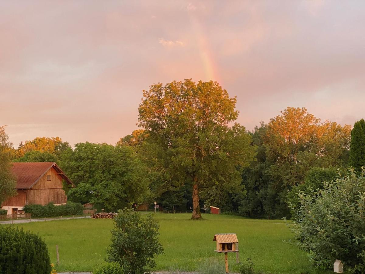 Ferienwohnung Auszeit Im Pfaffenwinkel - Wessobrunn Buitenkant foto